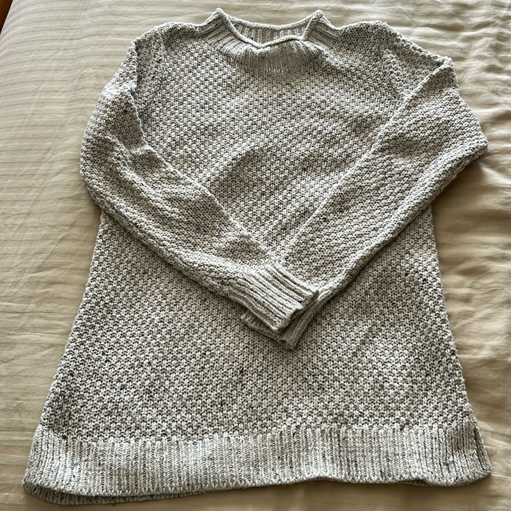 Loft Petite xs gray sweater